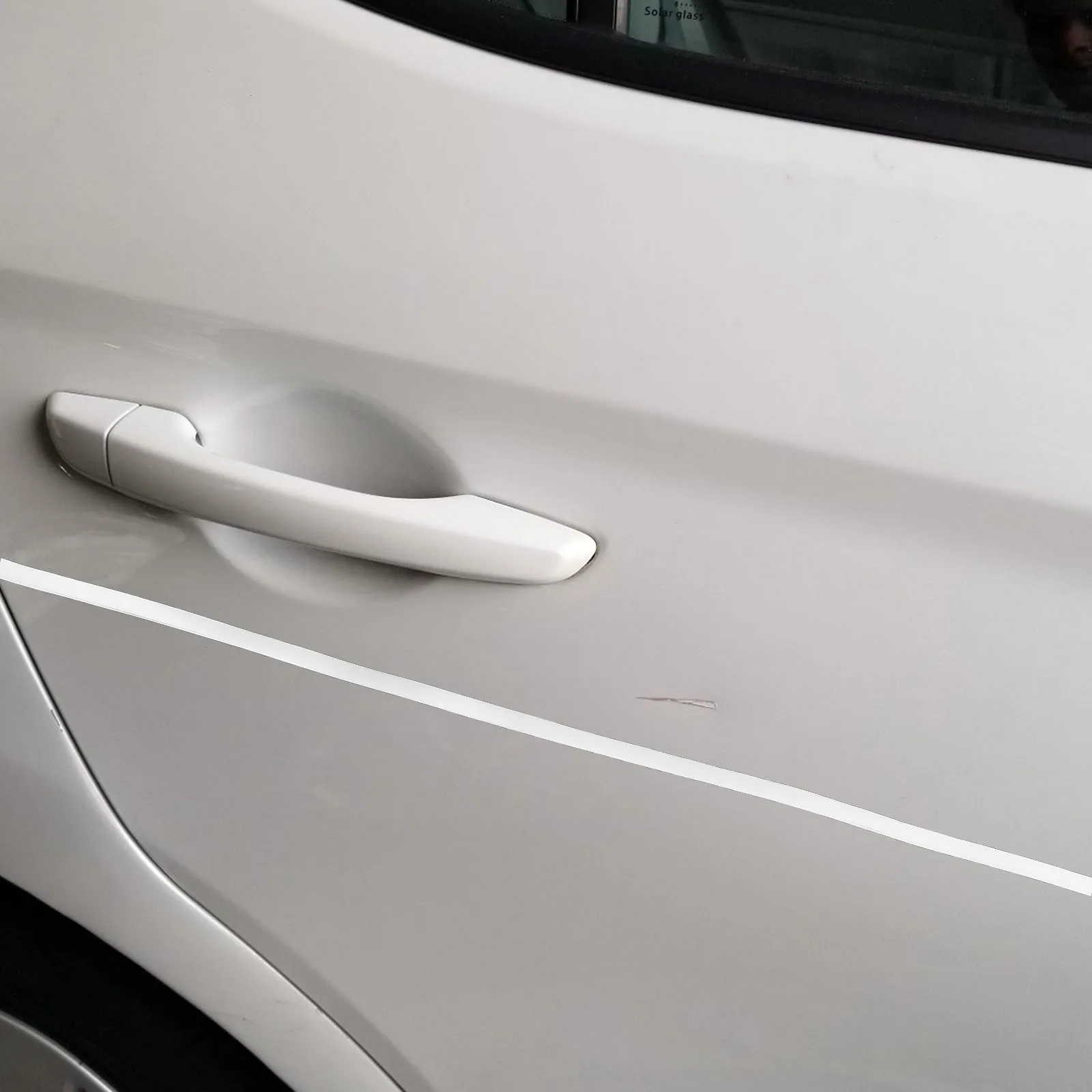 

2Pcs Car Door Edge Protector Self Adhesive Rubber Trim Durable Automotive Edge Guards Strip Door Trim Molding