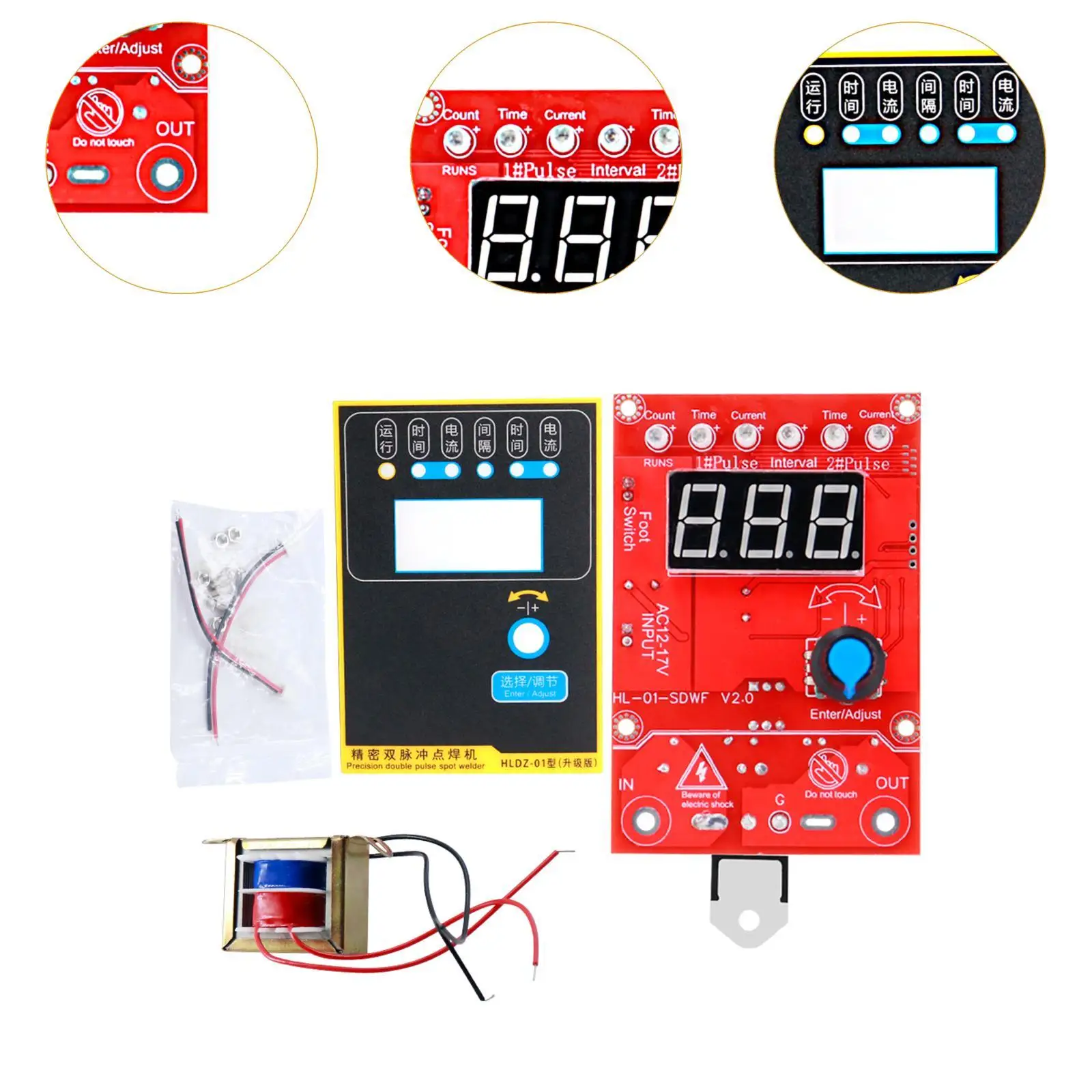 Welder Control Board DIY Controller Board for Professional Home Men Women