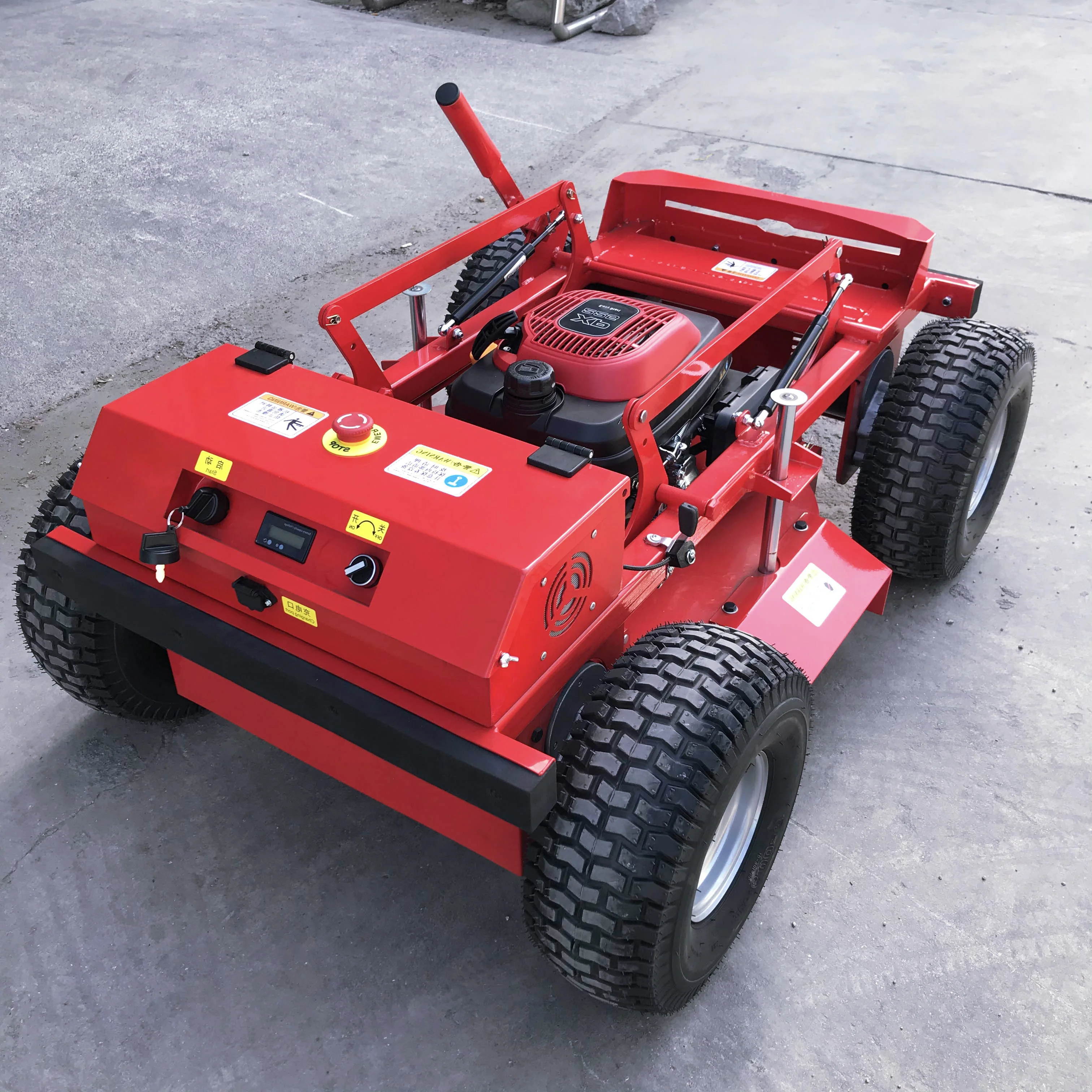 

Wholesale Wheel Remote Mini Crawler Dozer Electric Lawn Mower for Sale