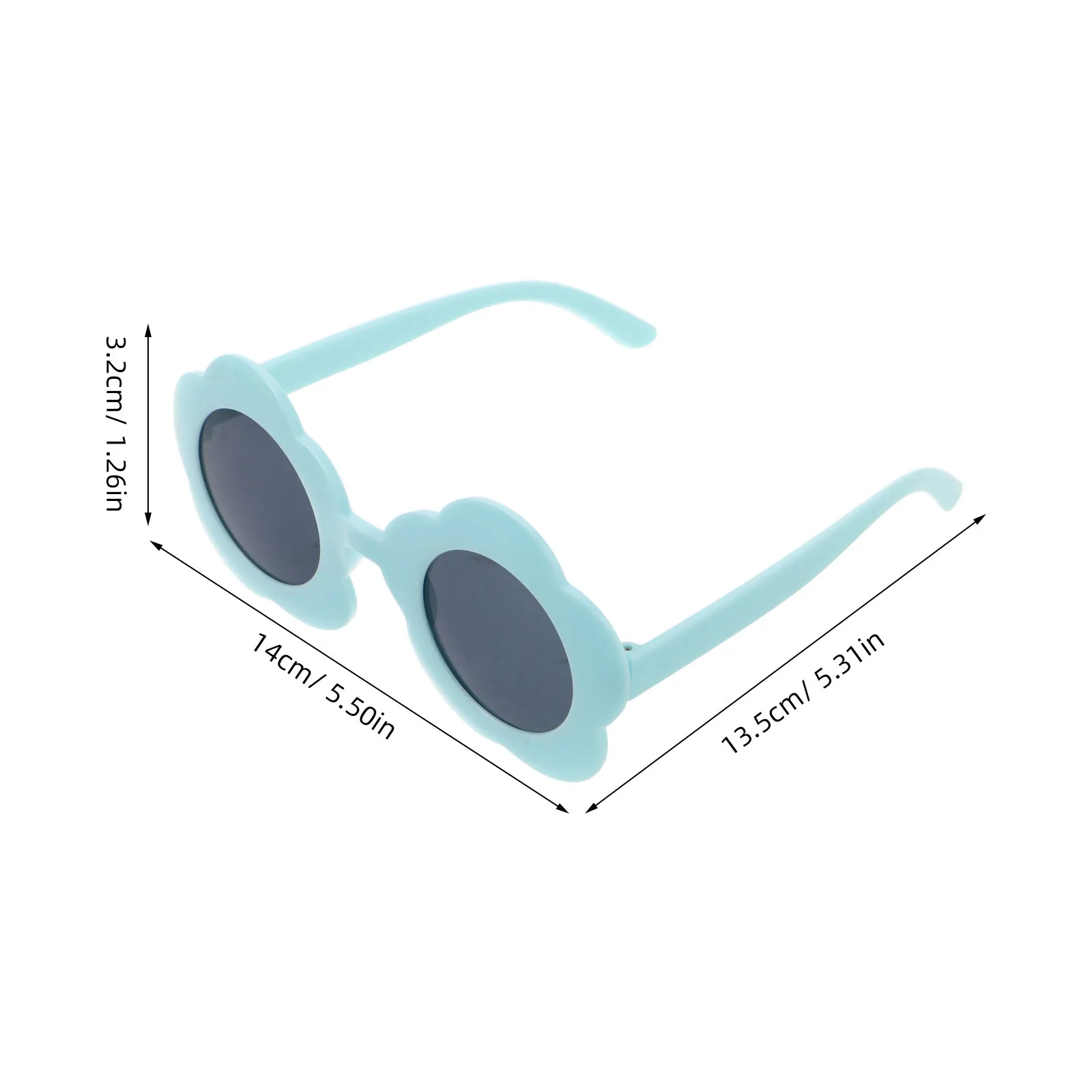 8 個のパーティー装飾メガネフラワーサングラスセット子供大人フェスティバルアイウェア小道具グローパーティー記念品マルディグラ誕生日