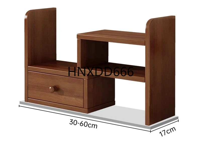 

Desktop Solid Wood Bookshelf Desktop Shelf