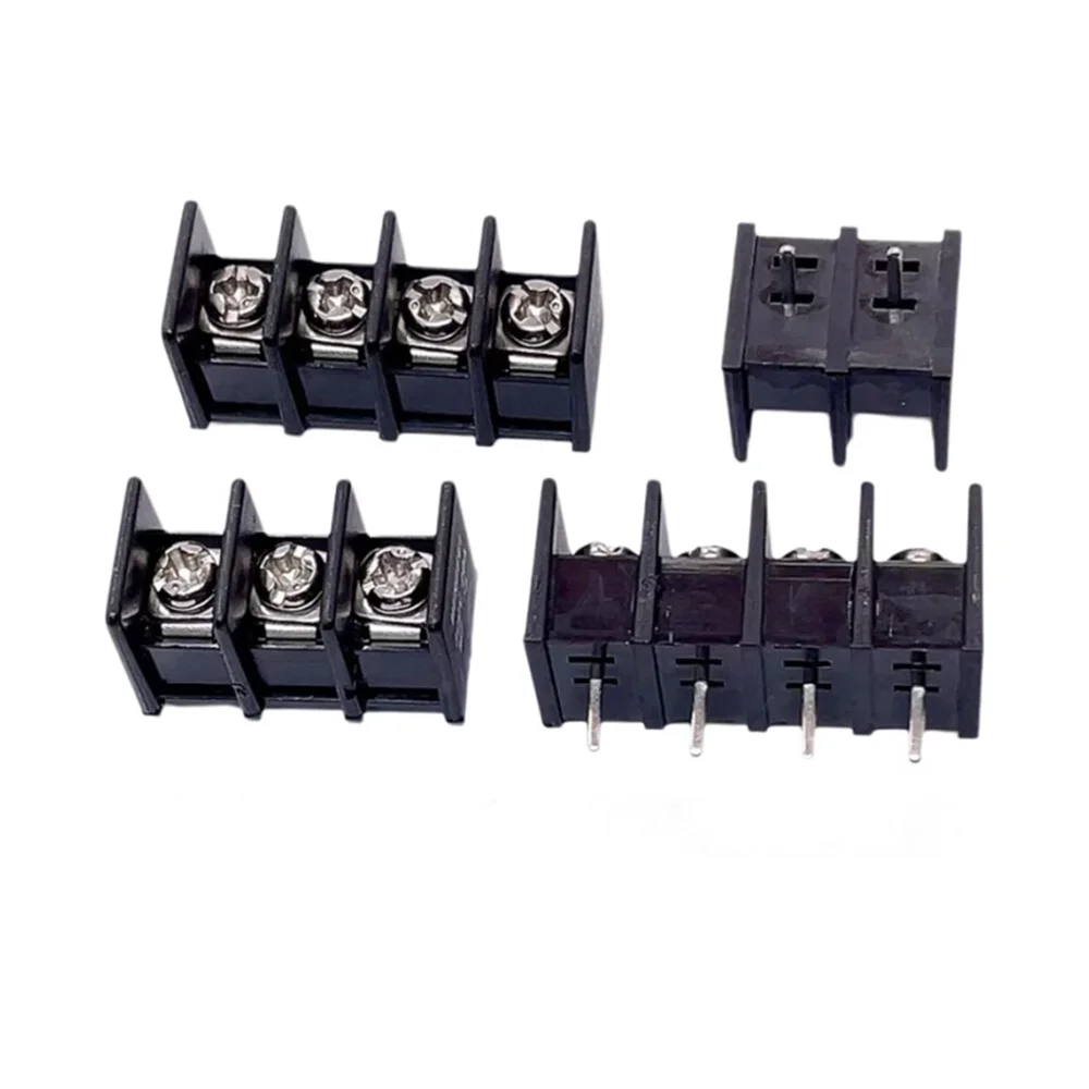 Terminal de clôture DG/KF25C-7.62MM 2P 3P 4P 5P 6P 7P 8P 9P10P, prise à sertir, 10 pièces