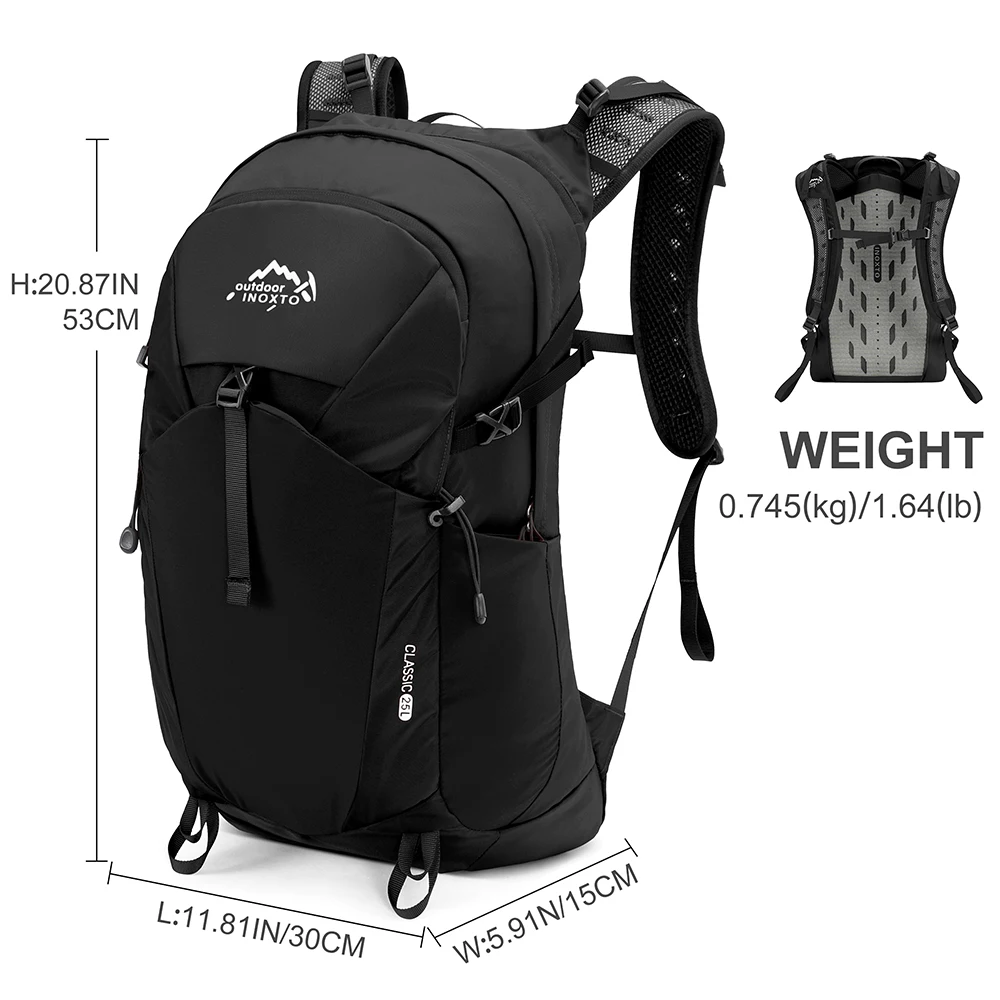 Hiking Hydration Vest Backpack Women and Men 25L Water Backpack for Hiking Cycling Bike Bag Mountaineering Camping Backpack
