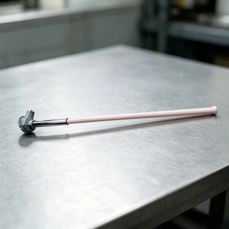 WRN-122/WRN-132 K-Type Ceramic Thermocouple Acid Alkali Resistant Melting Furnace High Precision Temperature Sensor Industrial