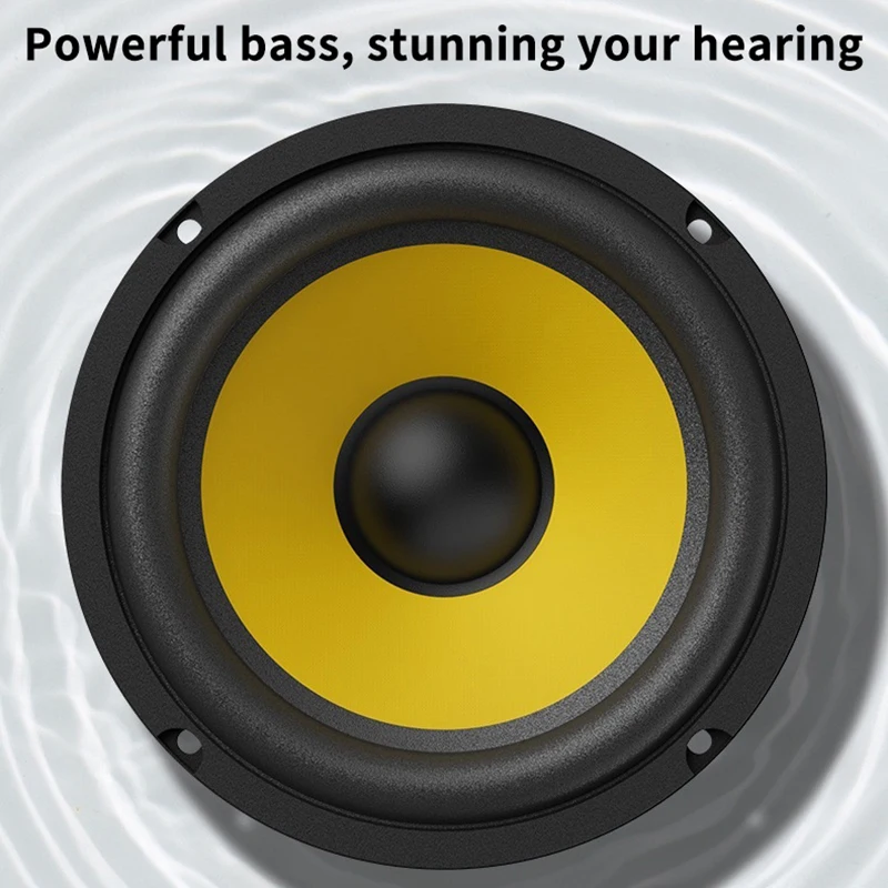 5/6/8/10 بوصة سيارة باس المتكلم مضخم صوت محوري HiFi الموسيقى كامل المدى تردد مكبر صوت ستيريو للسيارة العالمي سيارة الصوت المنزلي #3