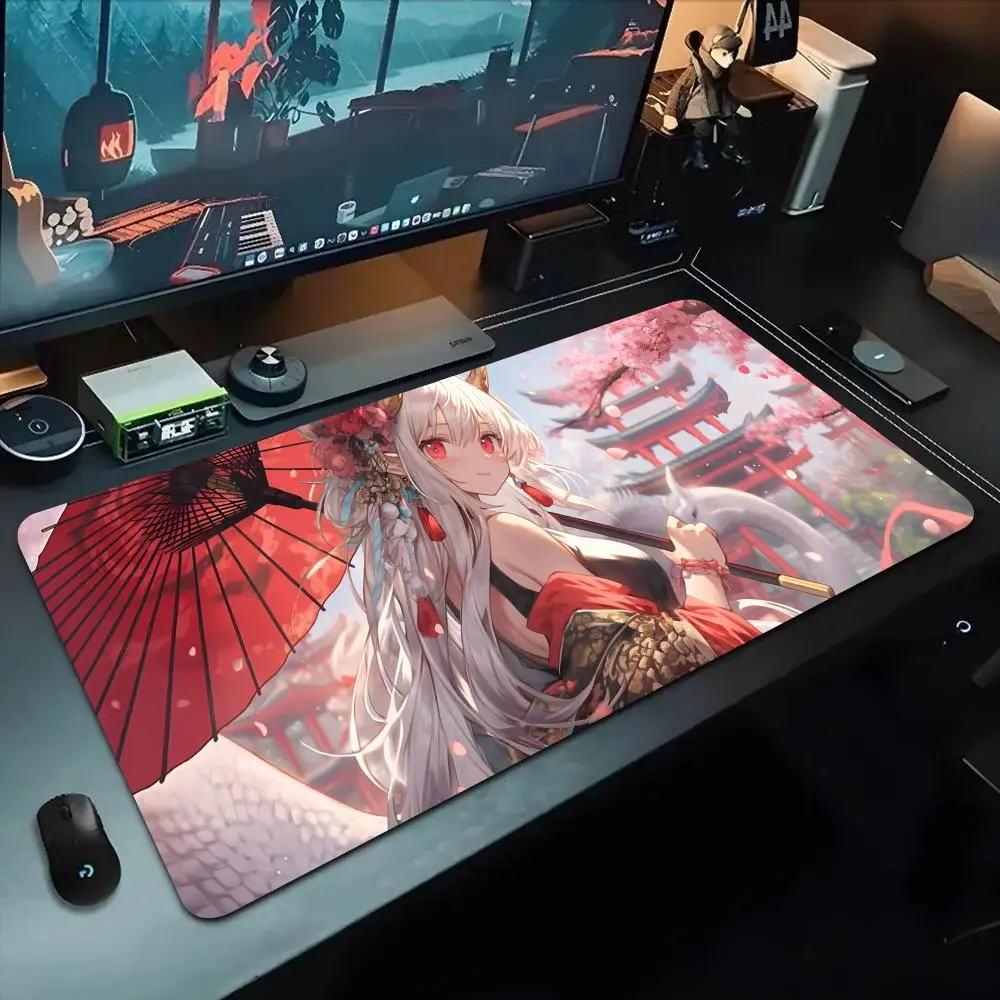 

doragon girl Mouse Pad 500X1000 mm Large Gaming Mousepad Gamer XL Rubber Otaku Keyboard Pad Laptop Desk Mat