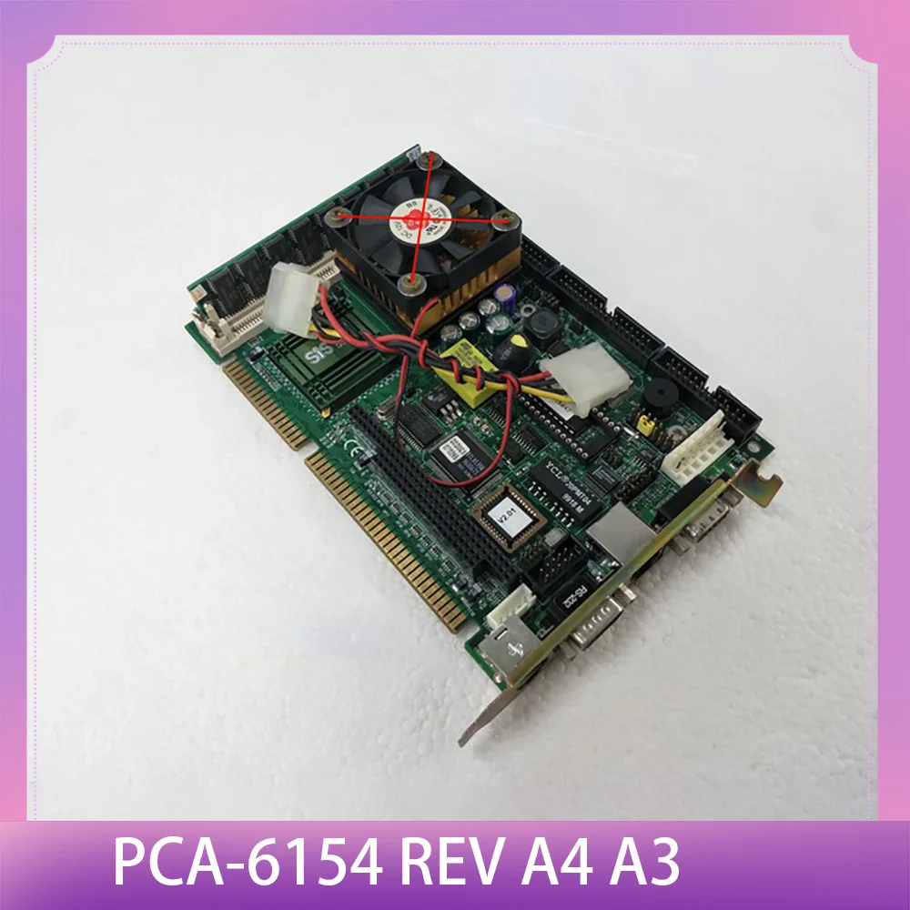 Industrial Control Motherboard For Original Advantech PCA-6154 REV A4 A3