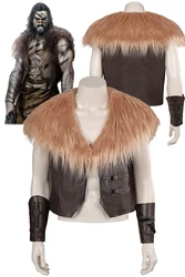 Kraven Cosplay Fantasia 2024 Movie Hunter Costume Disguise Adult Men Fantasy Outfits Male Halloween Carnival Party Clothes