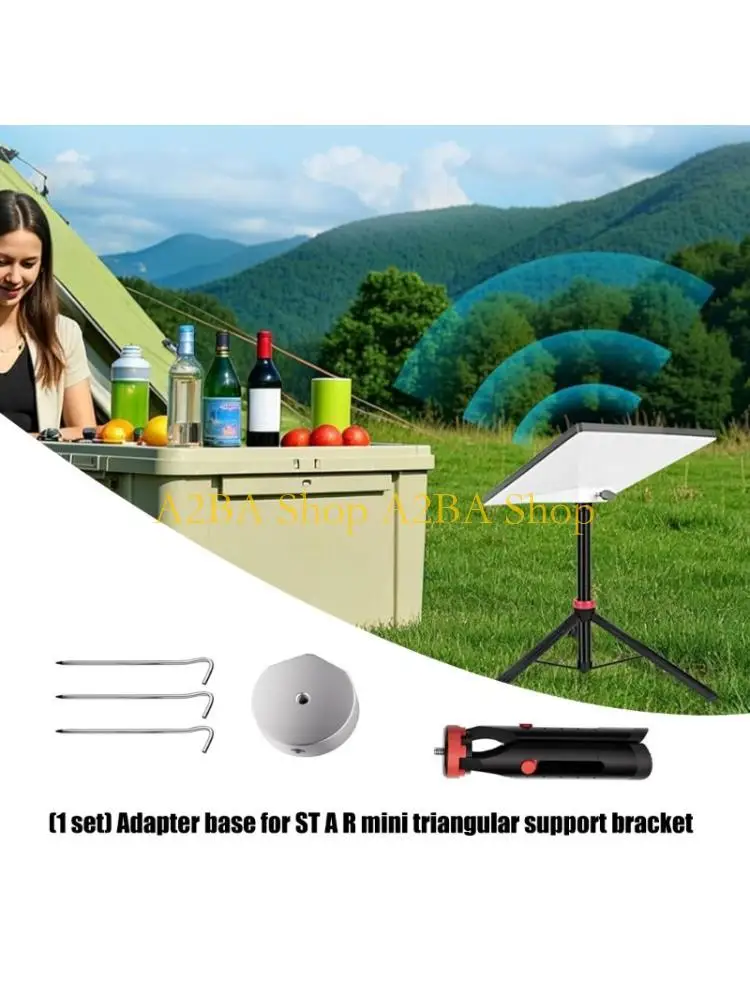 

A2BA Lightweight Tripod Mount Ethernet Satellite Adjustable Tripod Bracket