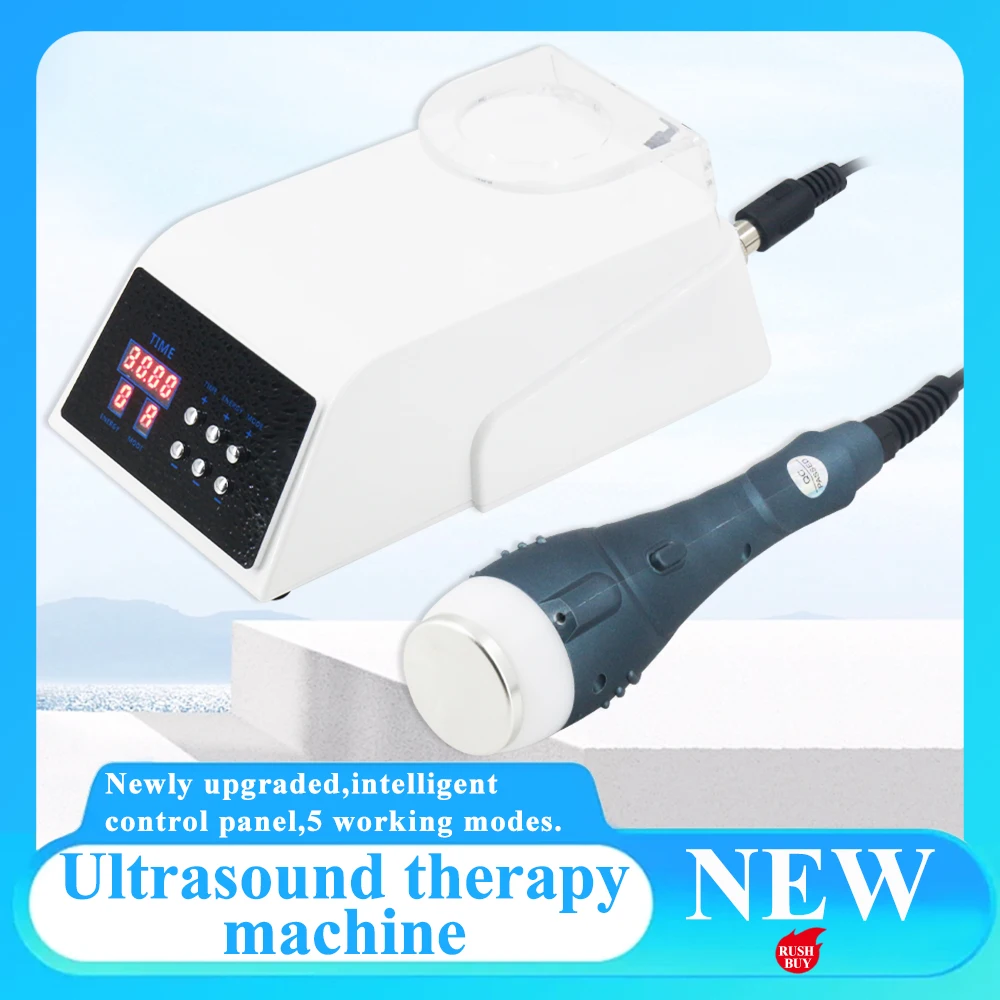 Portable Therapeutic Ultrasound Massager Relieve Neck Muscle Pain Body Massage 1Mhz For Health Ultrasonic Therapy Instrument New