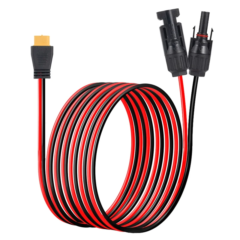 

M93K-12AWG 6M XT60 Female Extension Cable Quick Connector For Auto RV Motorcycle Solar Panel Battery Charging Cable