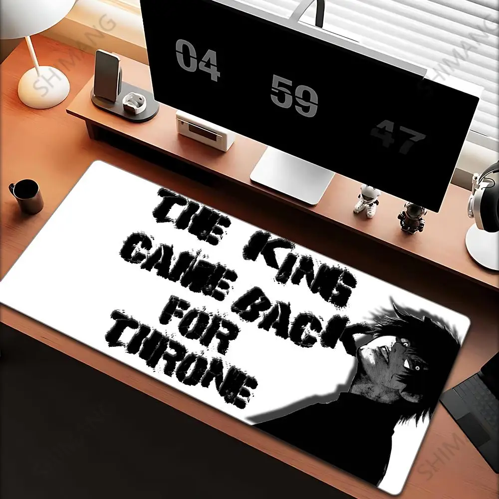 

Japan Anime Tokyo Ghoul Mouse Pad Black and White Kaneki Ken Desk Mat Gaming Accessories Laptop Pads Gamer Extended Table Carpet