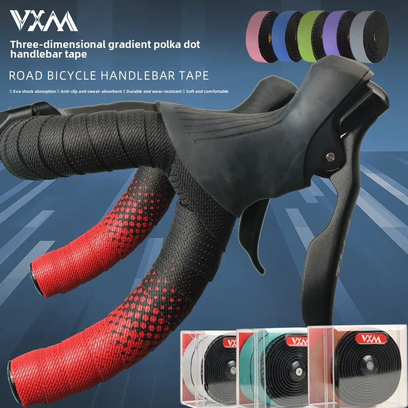 

Cycling Bike Handlebar Tape Road Foam Grip Bike Tape Includes Handlebar Plugs RaceRibbon bar tape Mountain rider strap