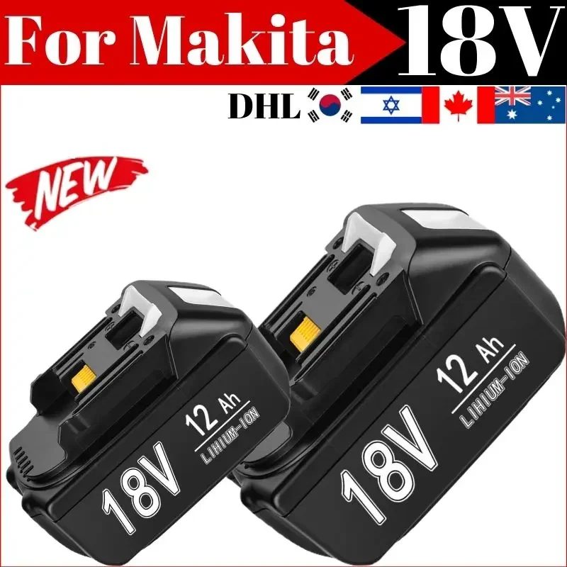 

For makita 18 v battery 12000mAh Powerful Replacement Compatible Makita Battery BL1860 BL1850B BL1830 Series Battery