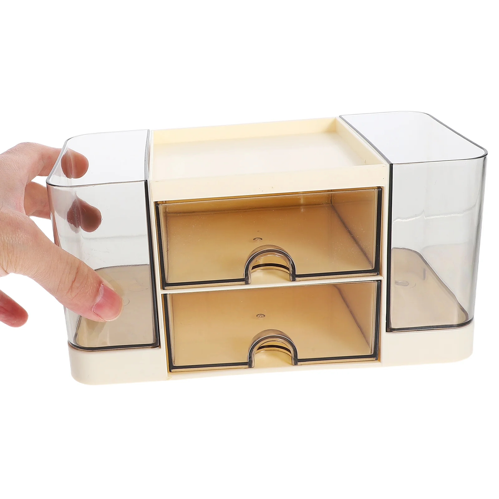 

Mini Desk Organizer Drawers Makeup Drawer Pencil Pen Holder Office Home Storage Supplies Desktop Stationery Box