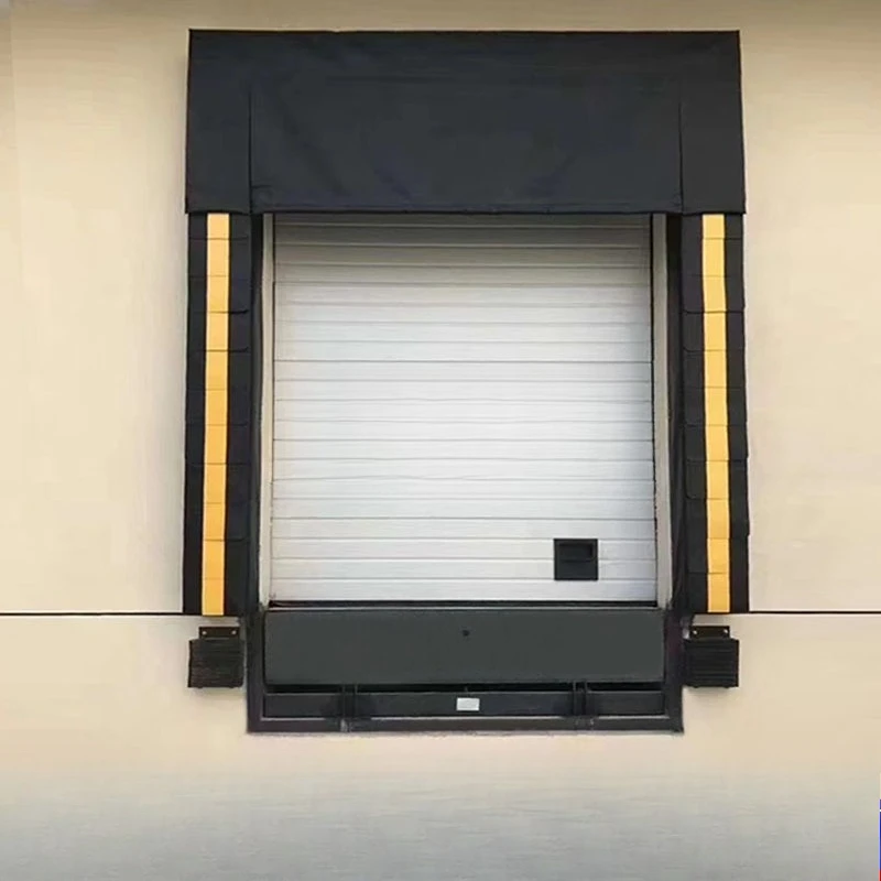 Sponge door packaging and unloading platform cold storage mechanical door