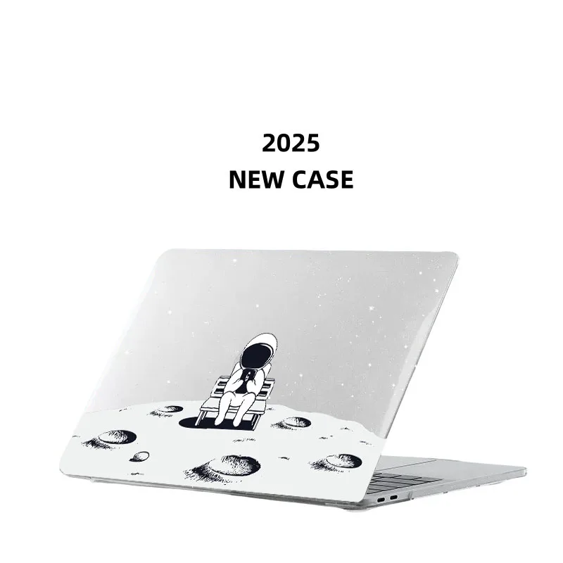 

Glitter printed For Macbook Air 13.6 Case M4 M2 For MacBook Air 13 A2337 Cover 2021 Pro 13 Pro 14 16 Case M3 15.3 Laptop Case