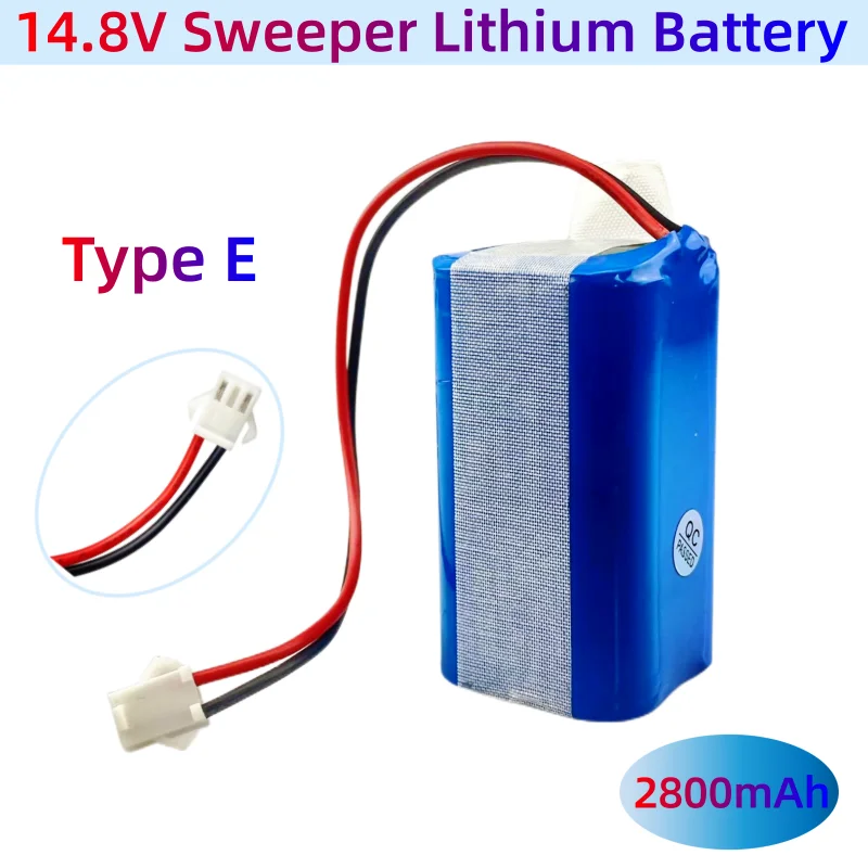 Imagem -06 - Bateria Li-ion para Máquina de Varredura 14.8v 2800mah Adequado para Xiaomi Vida Pop Essential Tesvor Robovac Cecotec Conga Lietroux Effy