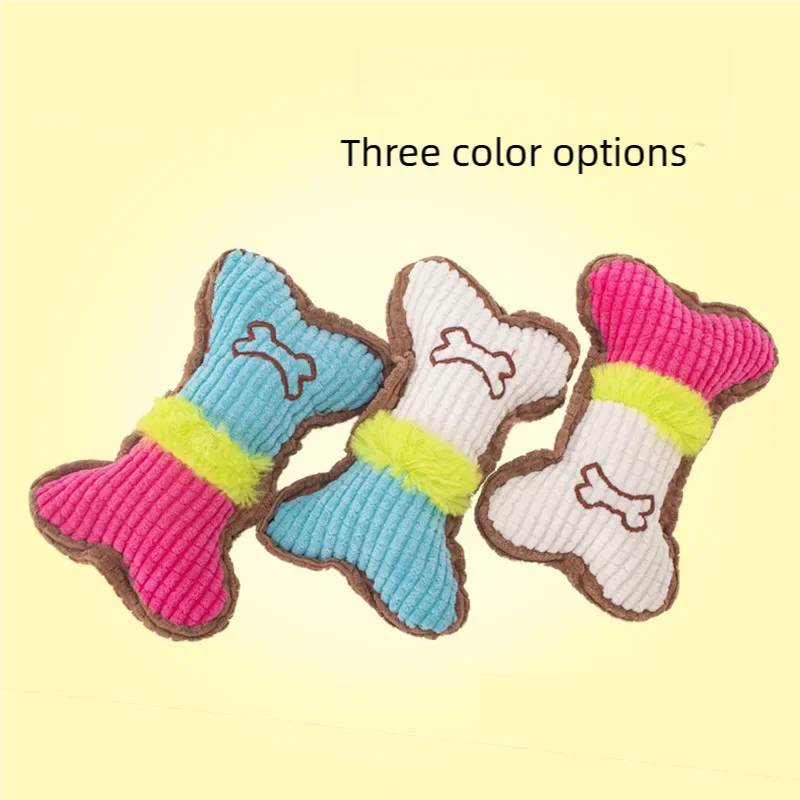 Small Medium Breed Plush Squea - огляд і ціна Pet Dental Chew Toy