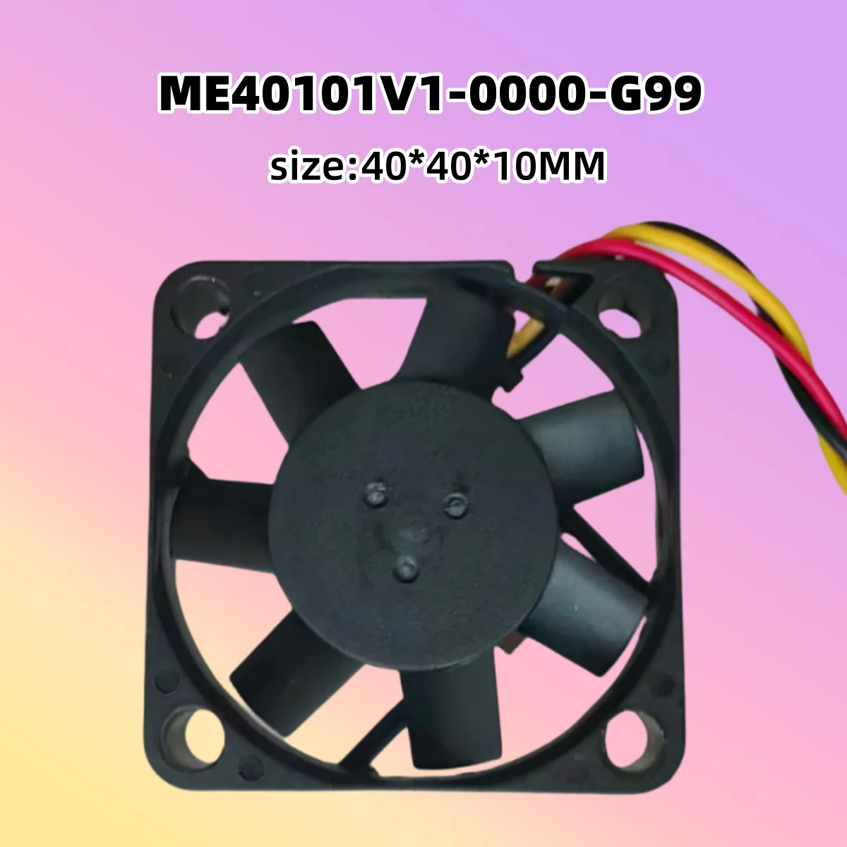 4010 ME40101V1-0000-G99 DC12V 1.08W 4CM three wire silent Fan 40*40*10MM  For south and north bridge chip Graphics card Cooling