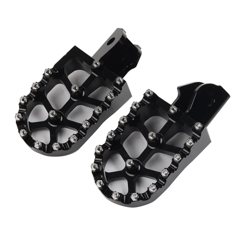 

Classic-Motorcycle Footrest Footpegs Foot Pegs Rest Pedal For Sur Ron Surron Light Bee X S Off-Road Bike(Black) Accessories