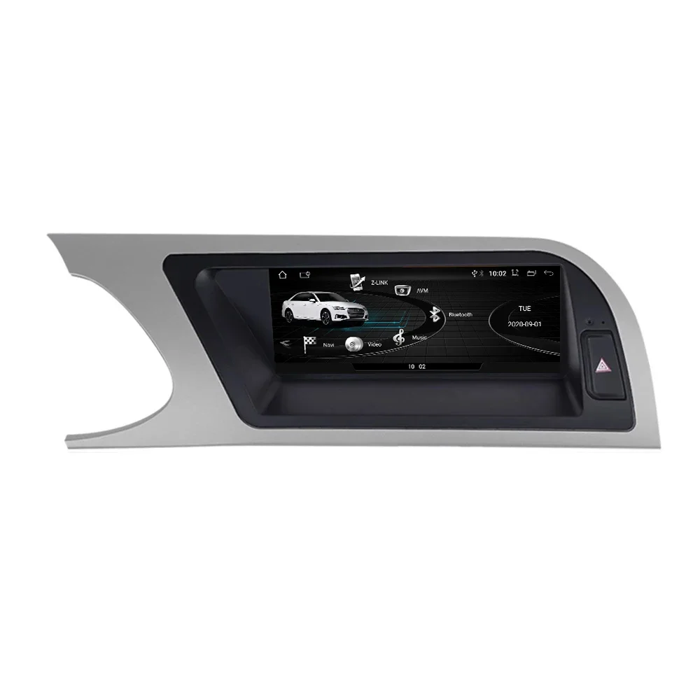 FAZY 8,8 Zoll Android 14 Carplay Multimedia-Stereo-Touchscreen für Audi A4 B8 A5 2008-2012 MMI 2G High CD-Wechsler GPS-Headunit