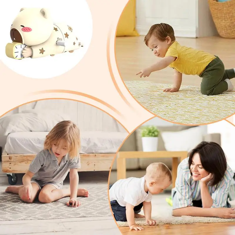 Krabbelspielzeug für Babys, Mehrzweck-Krabbelspielzeug für Babys, Frühlingsspielzeug für Babys, Uhrwerk-Spielzeug, vielseitiges Lernspielzeug für Kinder, Uhrwerk