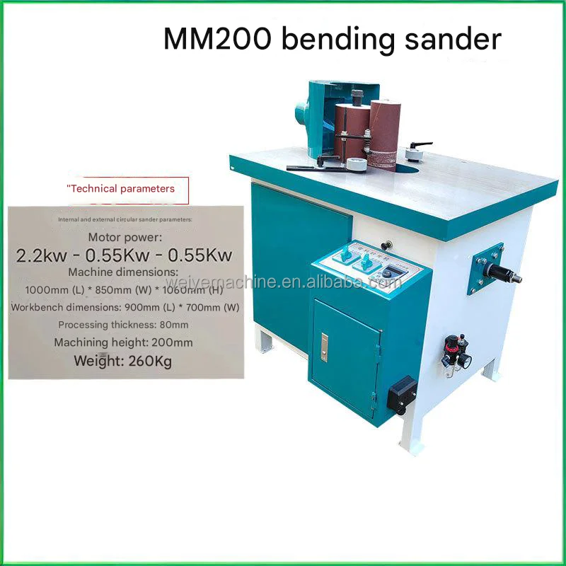 Hot（2026）Curved Wood Sander & Contour/Profile Sander for Bent Panel Irregular Shape 3D Surface Flexible Belt Compound Curve Poli
