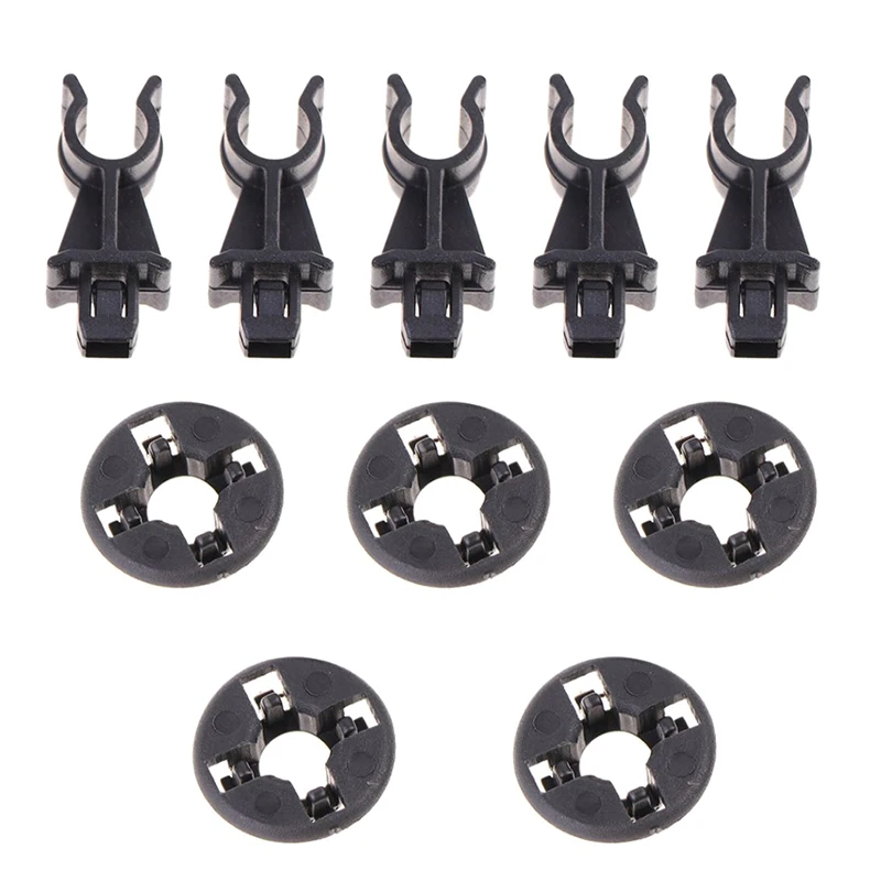 New 2pc/10pcs Car Retainer Clip Set Bonnet Hood Support Prod Rod Clamp Holder Car Accessories