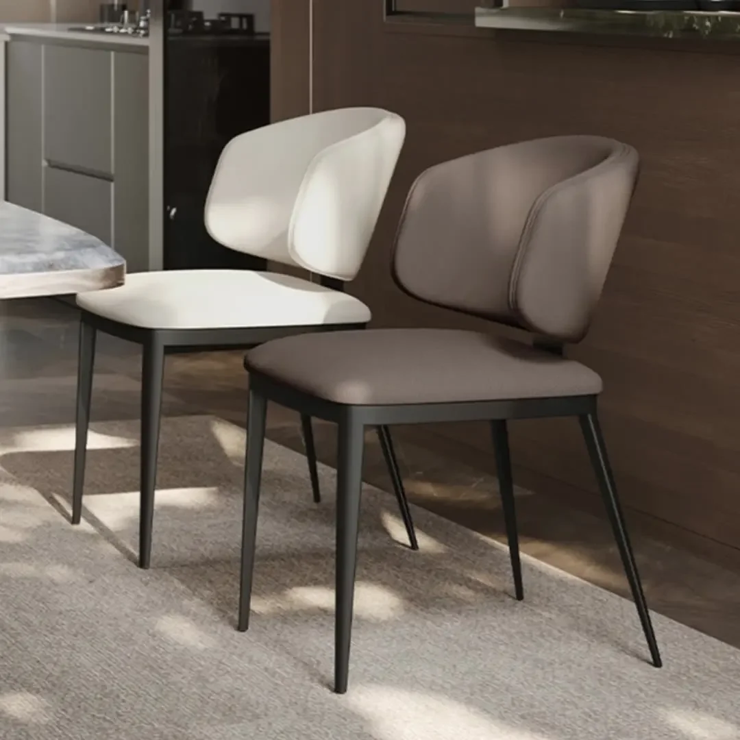 Light luxury dining chair, simple restaurant back chair, home book chair, designer hotel dining table chair