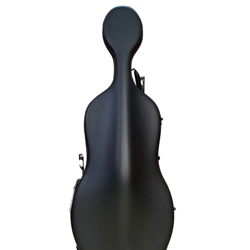

Cello case Carbon fiber material Double shoulder portable ultra-light and wear-resistant high-grade new material Graphite black