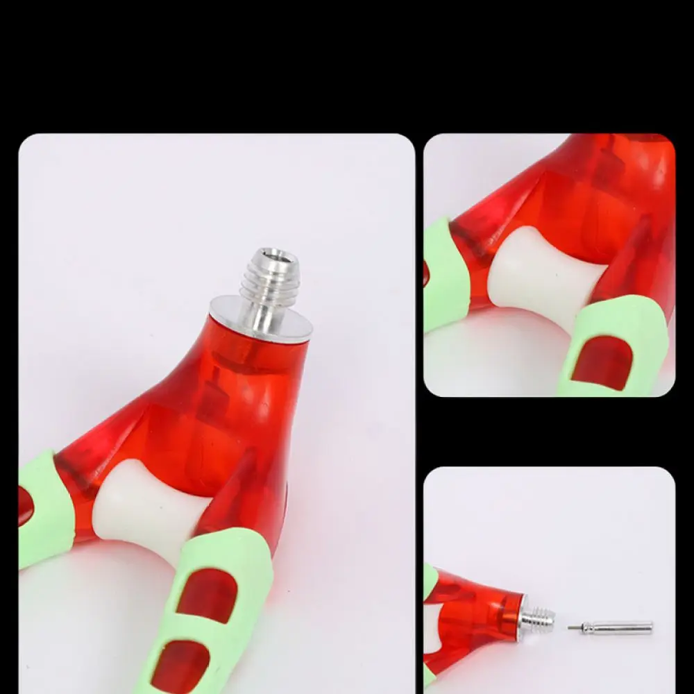 High Quality Fishing Pole Rest Head Electroplated Colorful Finish Stable Horn Shape Connector Durable Tackle Supply