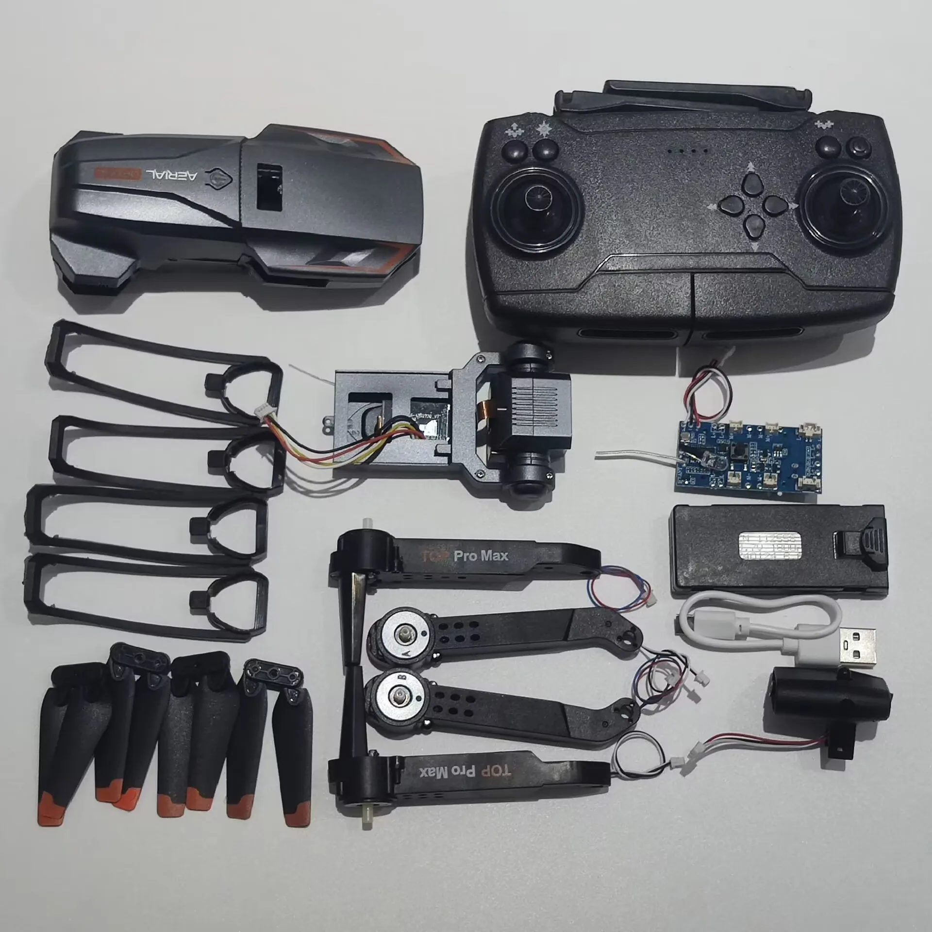 P18 Quadcopter TOP Pro Max Foldable Drone Body/Battery/Charger/Motor/Gear/Arm/Main Board/Blade Frame/Control/Obstacle Avoidance