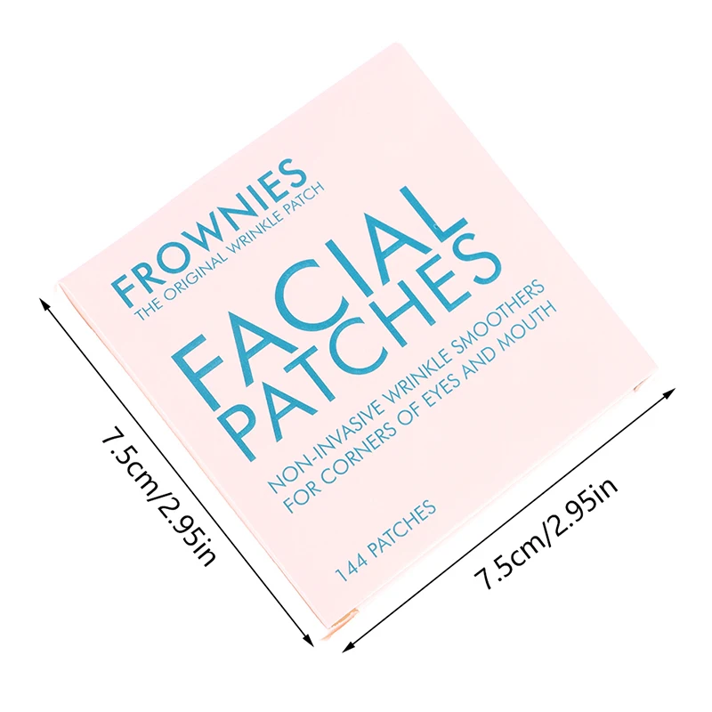 144Patches Face Lift Tape Thin Face Sticker Anti-Wrinkle Anti-aging Lift Up Tape Frownies Facial Patches Women Forehead Wrinkle