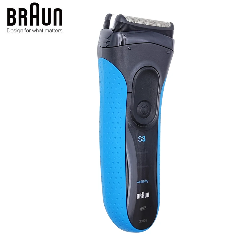 Braun Electric Shaver 3010s Close Shave Smooth Skin for Men Electric Razor with Floating Cutters Flash Quick Charge Waterproof