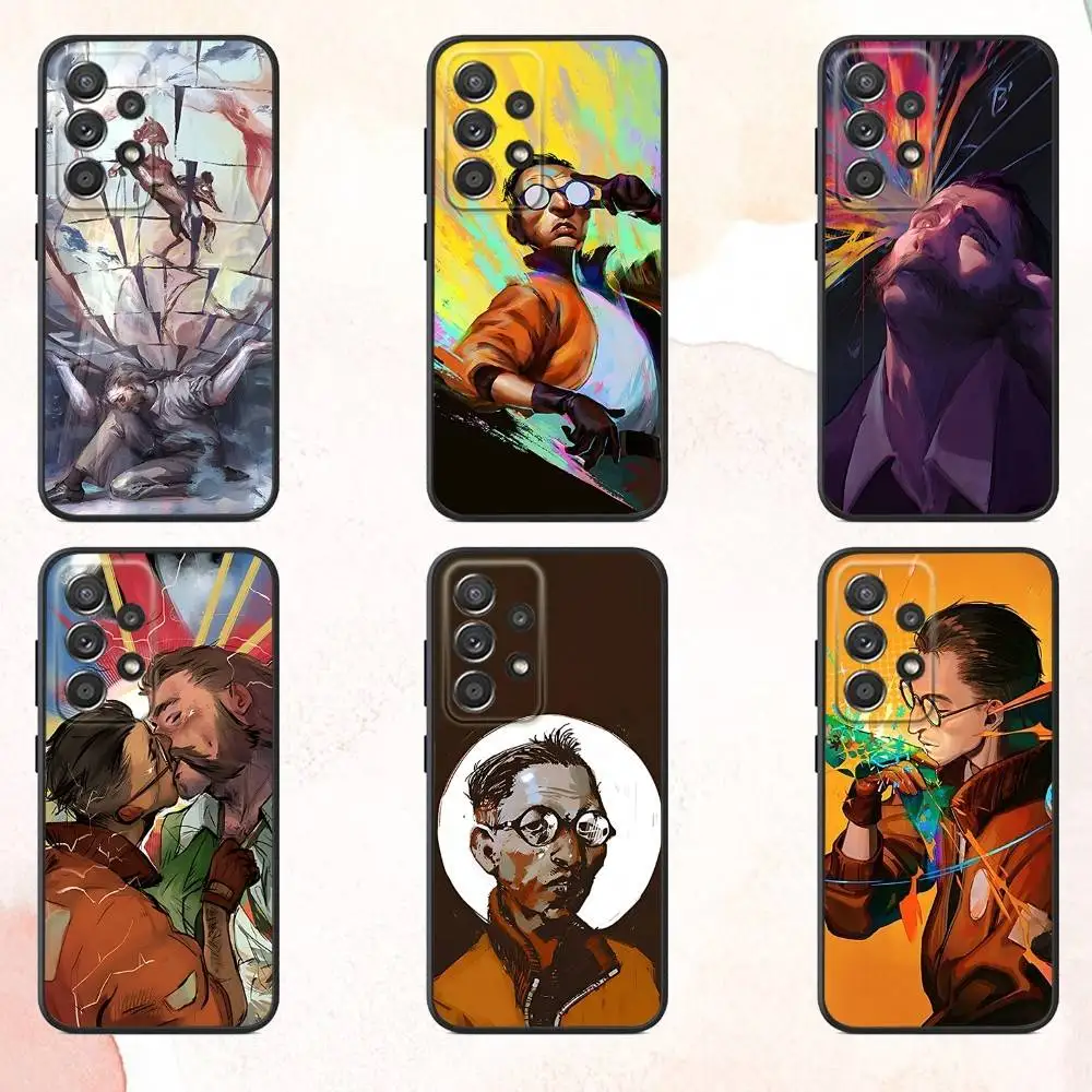 D-Disco Game E-ElysiumS Phone Case For Samsung S25,S24,S21,S22,S23,S30,Ultra,S20,Plus,Fe,Lite,Note,10,9,5G Black Cover