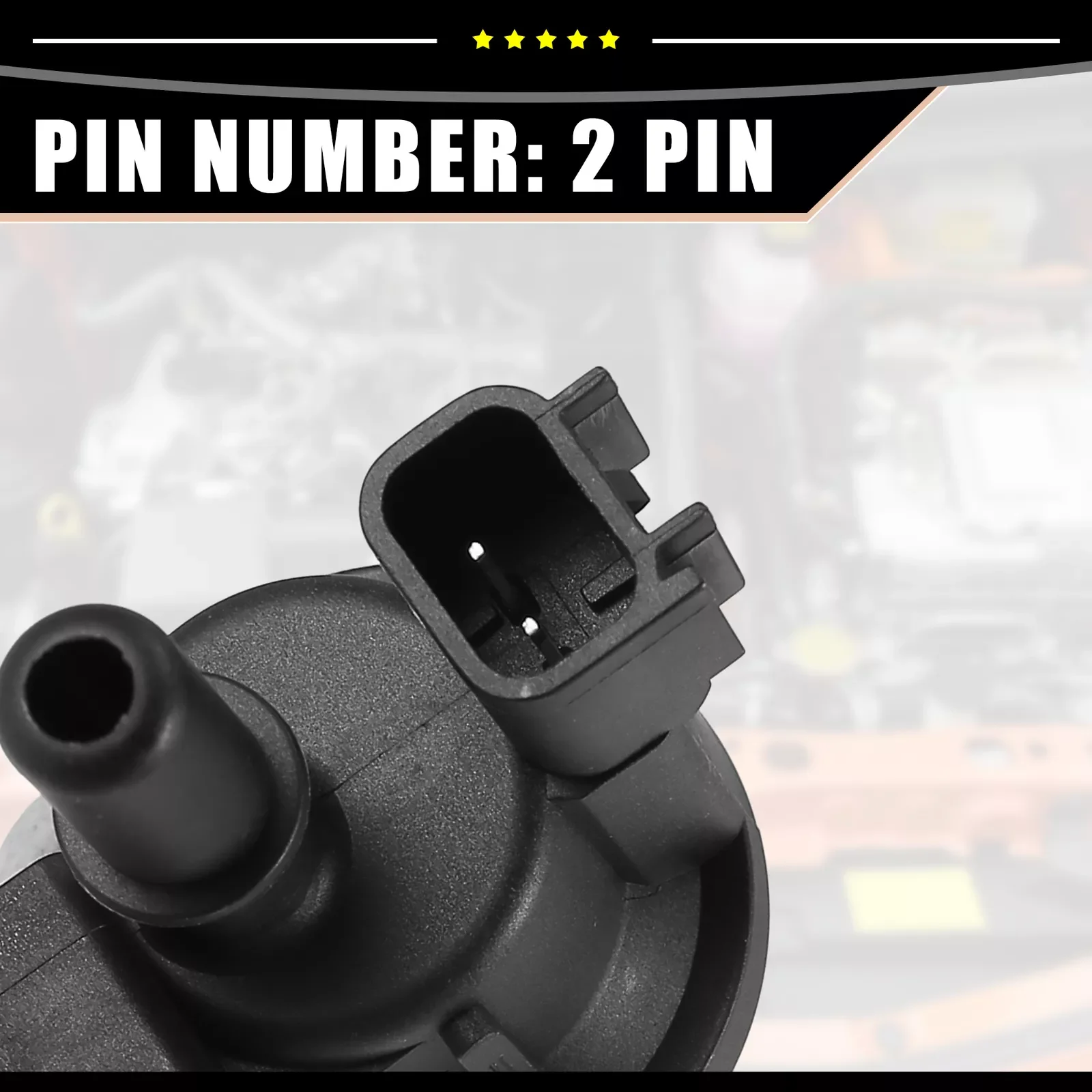 Pieza de 1 válvula de purga de solenoide de vacío de recipiente de vapor para Ford Fusion 0280142519 0280142519 ¡¡Un CU5A9G866AA ENVÍO GRATIS!! !