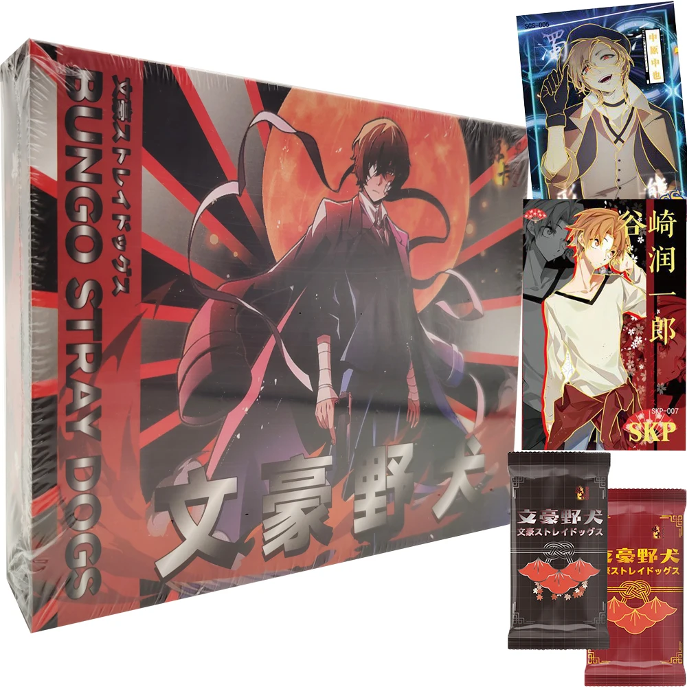Ability Battle Anime Bungo Stray Dogs Creative Collection Card High-definition Protagonist Group Exquisite Decorative Cards Gift
