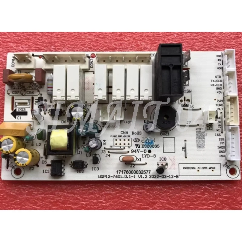 Dishwasher Control Board WQP12-7601.D.1-1 Circuit PCB 17176000032577 Used Dish Washer Parts for Appliance Repair