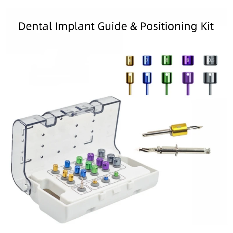 Universal Dental Implant Guide Positioning Kits Planting Surgical Surgery Pin Guided Drill for Accurate Placement ﻿