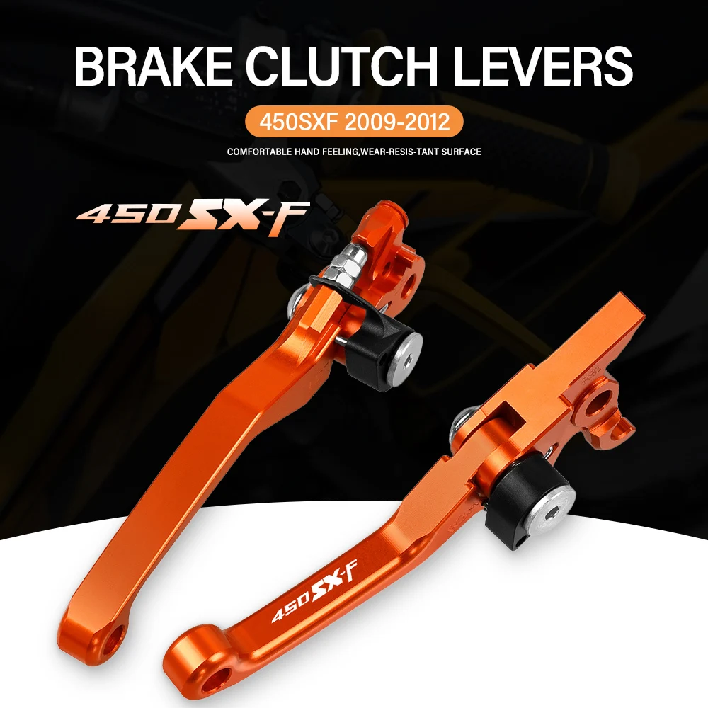 Pivot Brake Clutch Levers FOR 450SXF 450 SX-F 2009 2010 2011 2012 Motorcycle Accessories Dirt Pit Bike Brakes Handles Lever