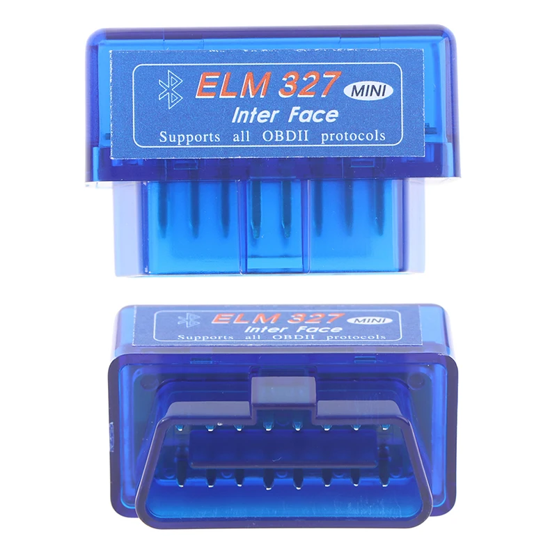 1PC MINI ELM327 V2.1 Bluetooth-Compatible PIC18F25K80 Chip Works for Multi-Cars ELM 327 V 1 5 OBD2 CAN-BUS Diagnostic Tool