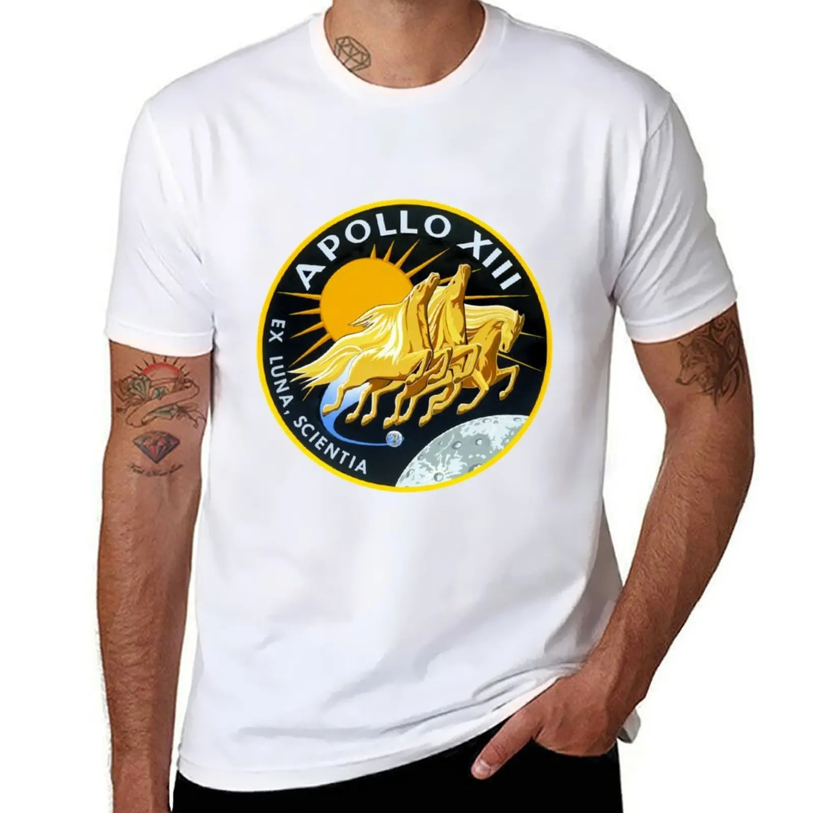 

Apollo 13 Mission Logo T-Shirt man t shirt designer t shirts designer T-Shirt
