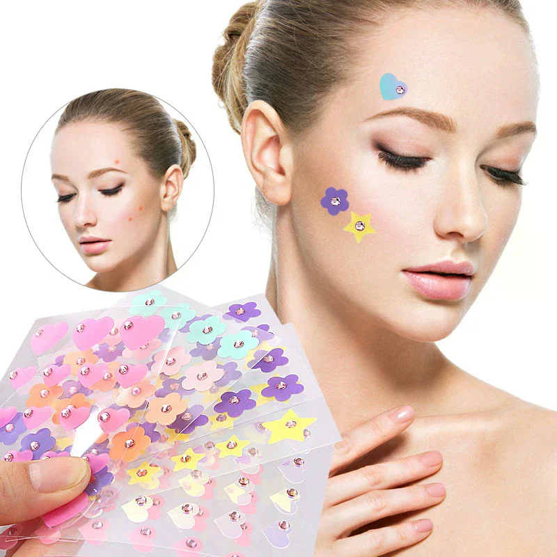 Colorful Acne Patch Skin Care Sticker Concealer Facial Spot Beauty Makeup Tool