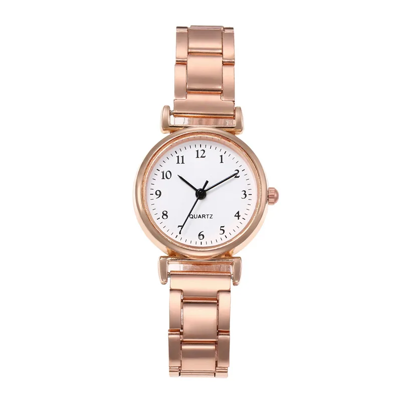 Montres-bracelets de luxe pour femmes, montre à quartz analogique pour dames, bracelet en acier inoxydable, montre numérique décontractée, montre sans fil rapide, mode