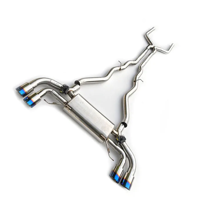 

Выхлопная система OEM из нержавеющей стали Catback для M5 F90 4.4T 2017-2023, гоночная выхлопная труба с глушителем и системой Valvetronic