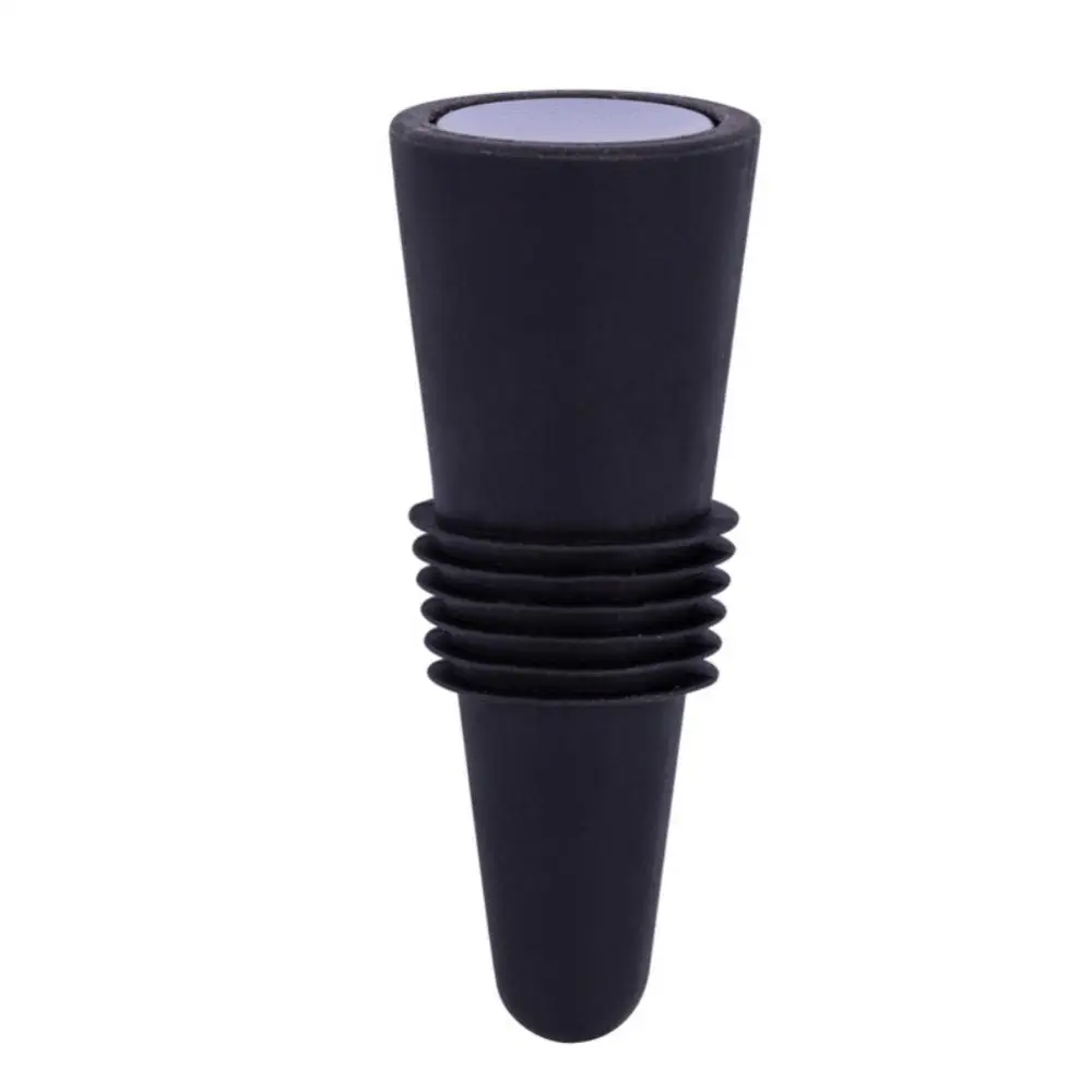 Set di tappi per bottiglie di vino in Silicone accessori per whisky a prova di perdite tappo per bottiglia di Champagne più vicino accessori per Bar con coperchio in sughero per vino