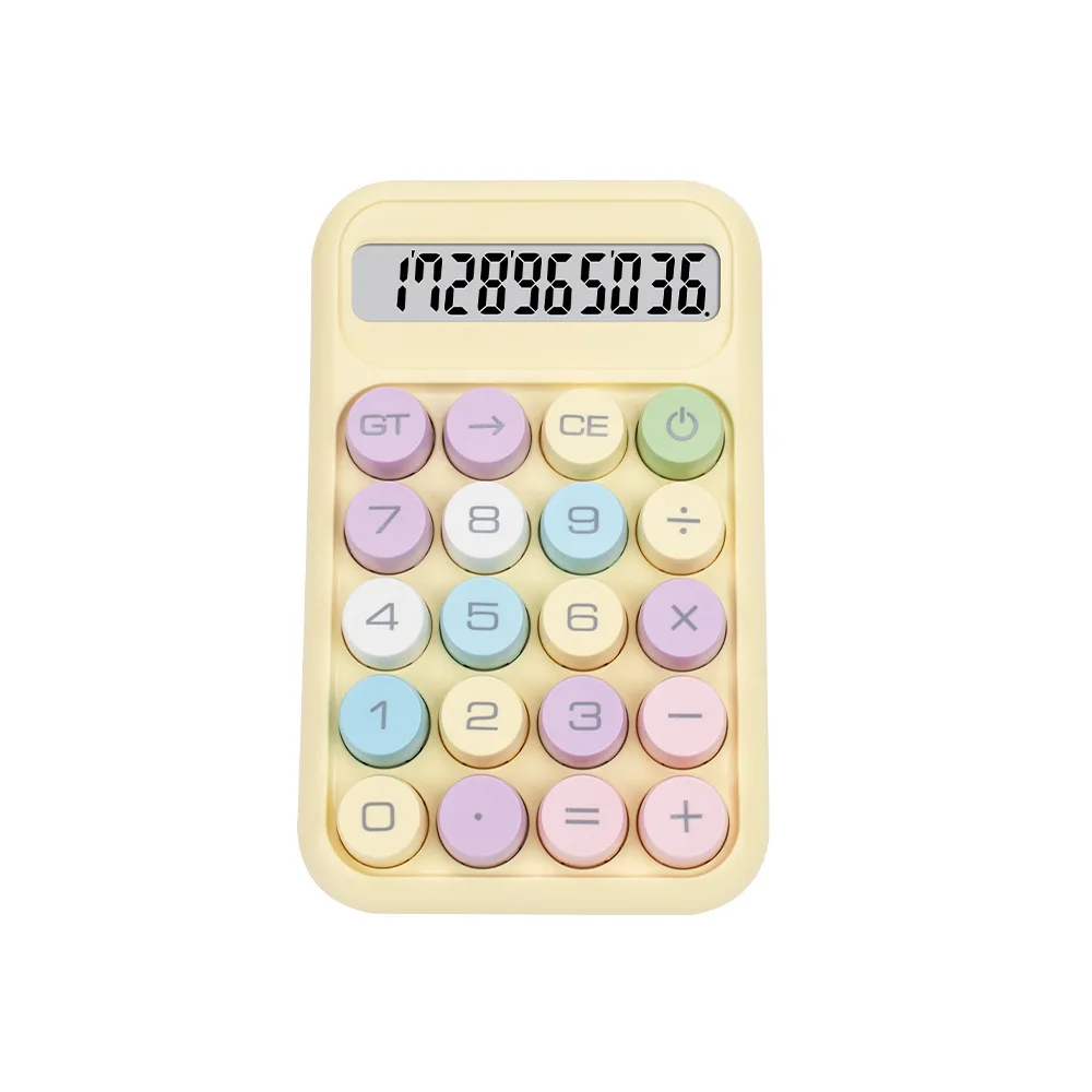 New-Style Dopamine Candy-Colored High-Aesthetic Calculator: Multi-Functional for College Students & Kids