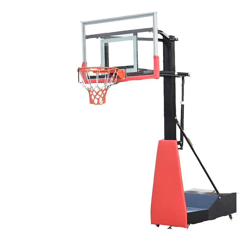 

200kg Basketball Stand Official Standard Backboard PE&PVC Indoor And Outdoor Court For Adult And Kids