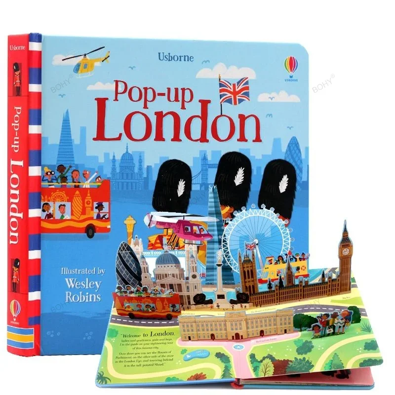 Imagem -06 - Usborne Pop up 3d Flap Picture Livros de Inglês para Crianças Contos de Fadas em Inglês Montessori Learning Toys Children Gift